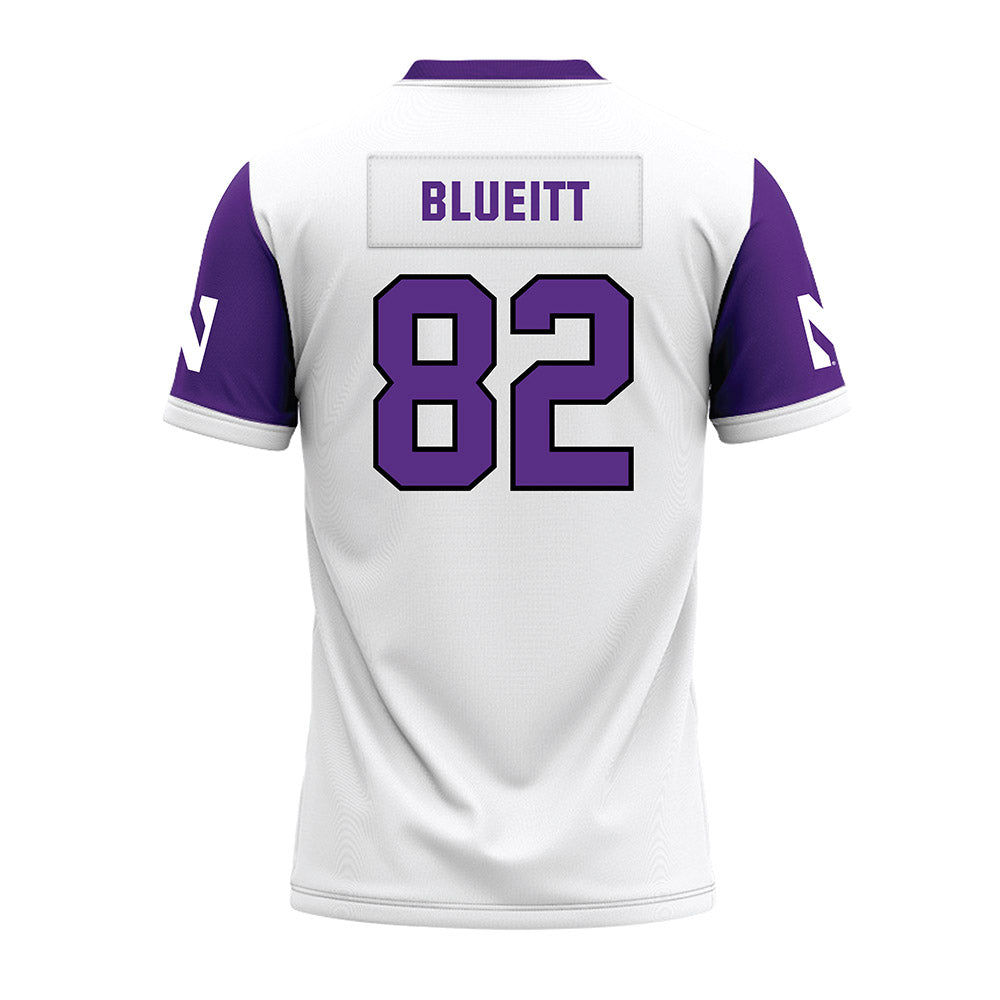 Northwestern - NCAA Football : Braden Blueitt - White Premium Football Jersey-1