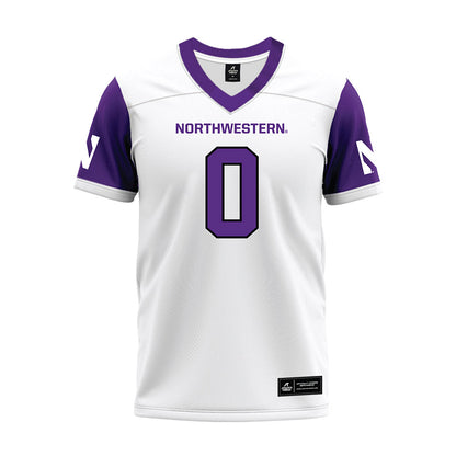 Northwestern - NCAA Football : Noah Sur - White Premium Football Jersey-0