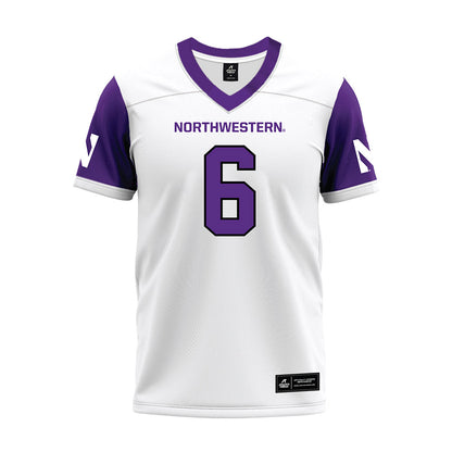 Northwestern - NCAA Football : Joseph Himon II - White Premium Football Jersey-0
