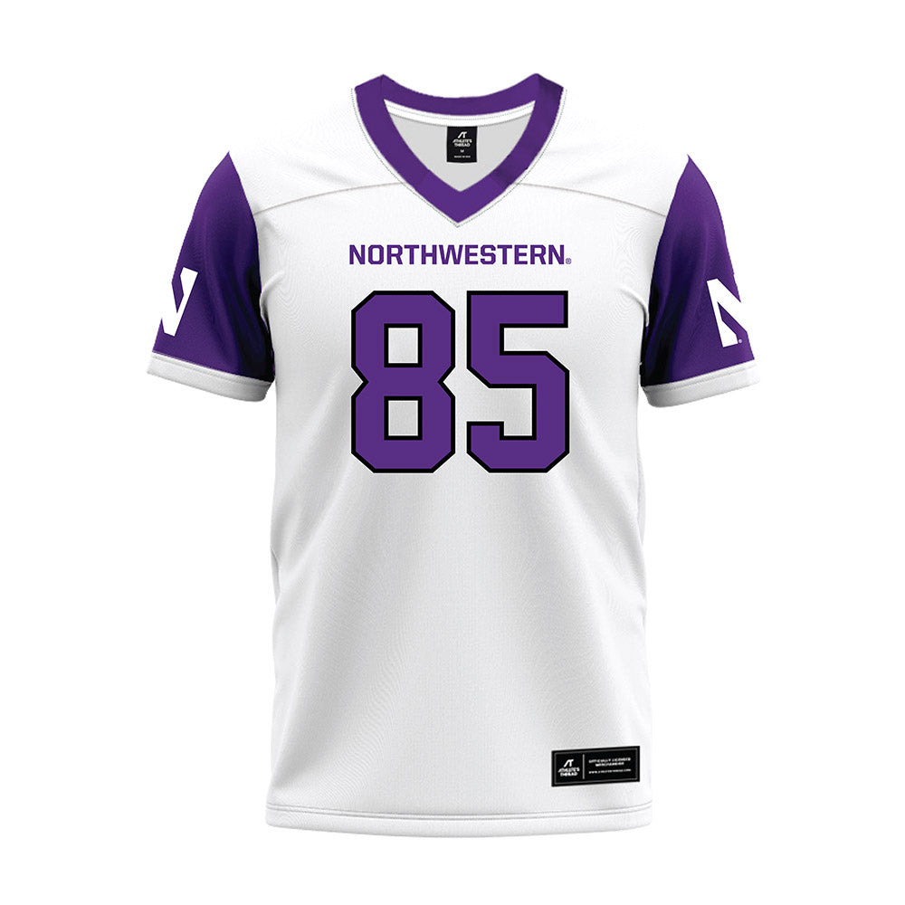 Northwestern - NCAA Football : Patrick Schaller - White Premium Football Jersey