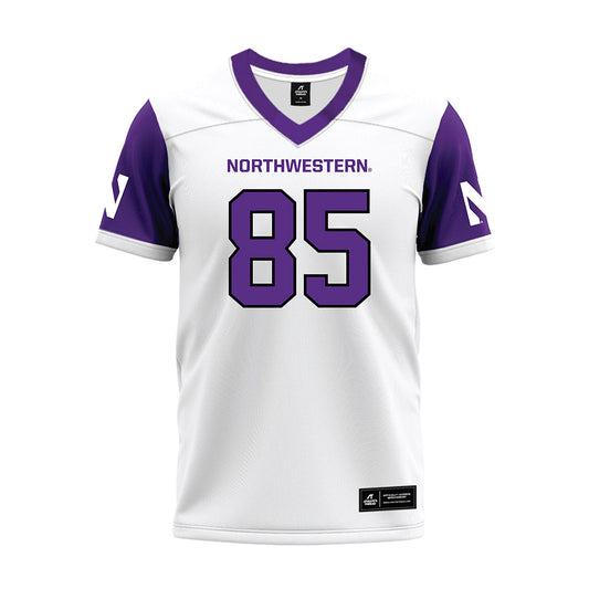 Northwestern - NCAA Football : Patrick Schaller - White Premium Football Jersey