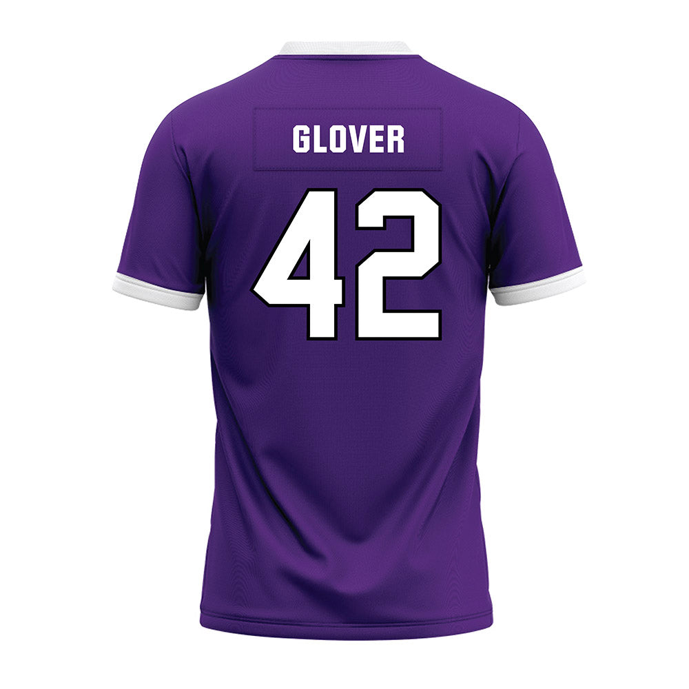 Northwestern - NCAA Football : Nigel Glover - Purple Premium Football Jersey-1