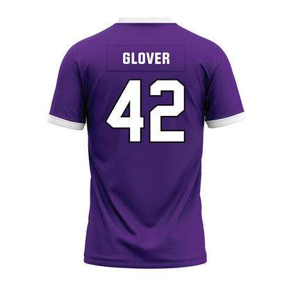 Northwestern - NCAA Football : Nigel Glover - Purple Premium Football Jersey-1