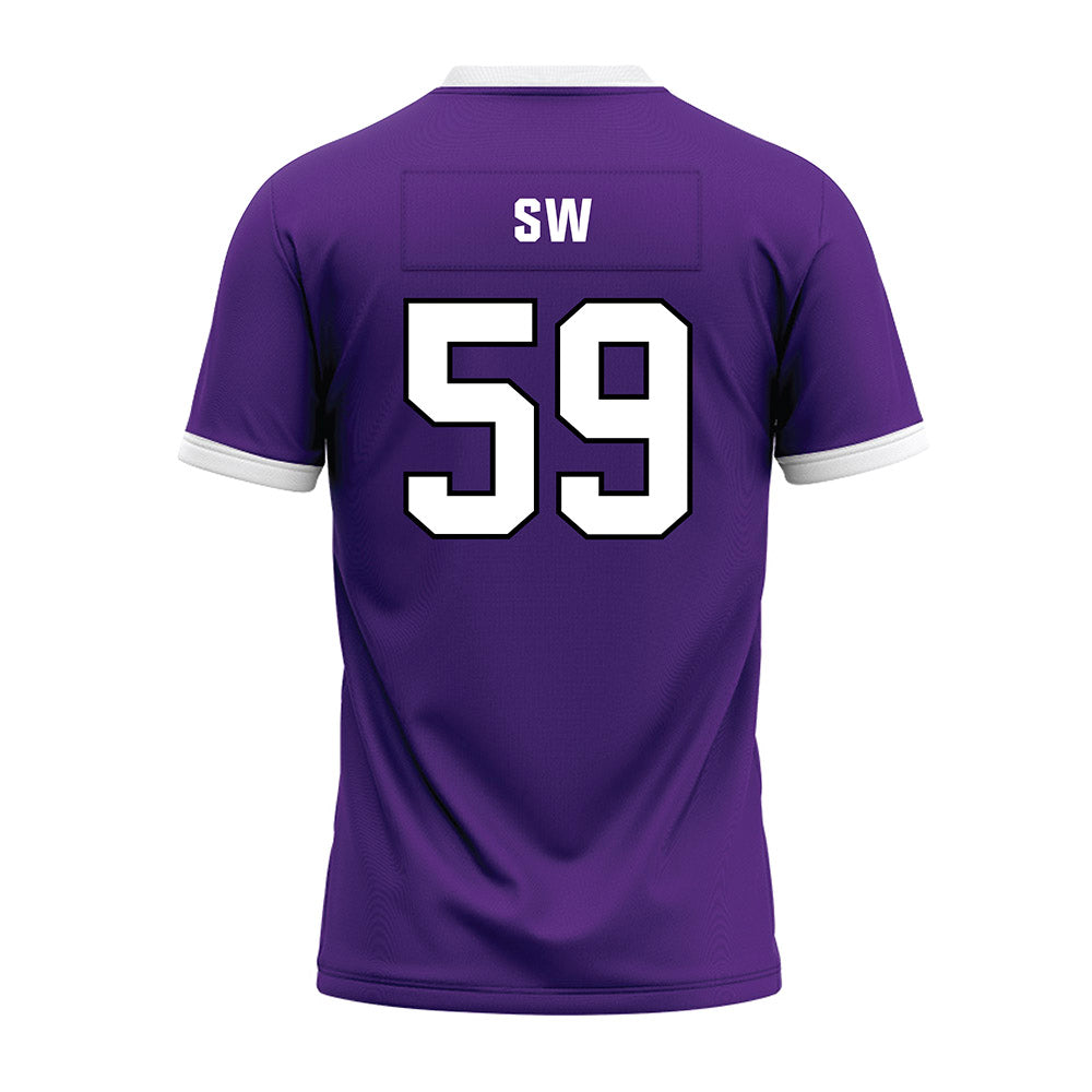 Northwestern - NCAA Football : Glory SW - Purple Premium Football Jersey-1