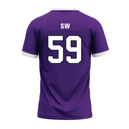 Northwestern - NCAA Football : Glory SW - Purple Premium Football Jersey-1