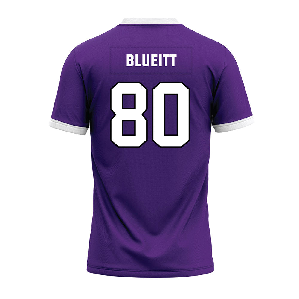 Northwestern - NCAA Football : Braden Blueitt - Purple Premium Football Jersey-1
