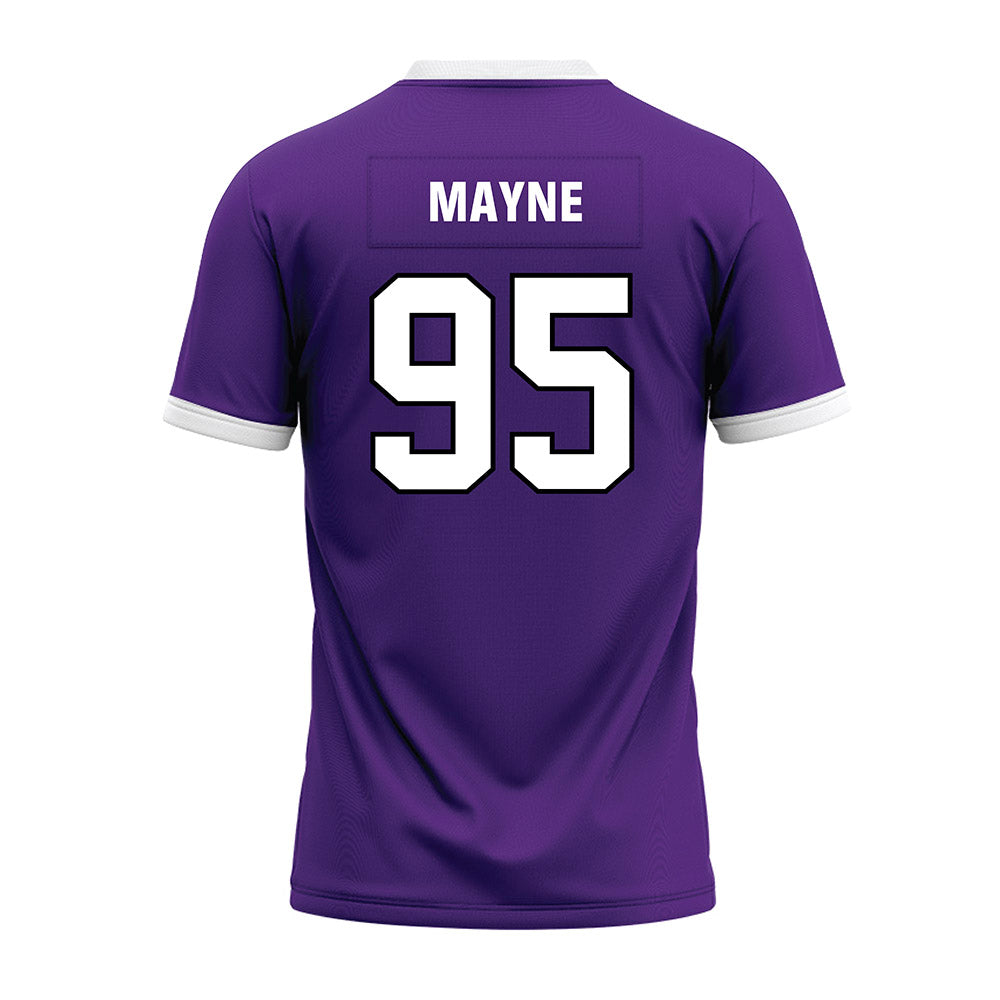 Northwestern - NCAA Football : Mason Mayne - Purple Premium Football Jersey-1