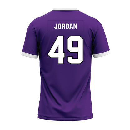 Northwestern - NCAA Football : Amare Jordan - Purple Premium Football Jersey-1