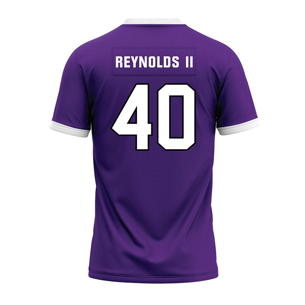 Northwestern - NCAA Football : Jason Reynolds II - Purple Premium Football Jersey-1