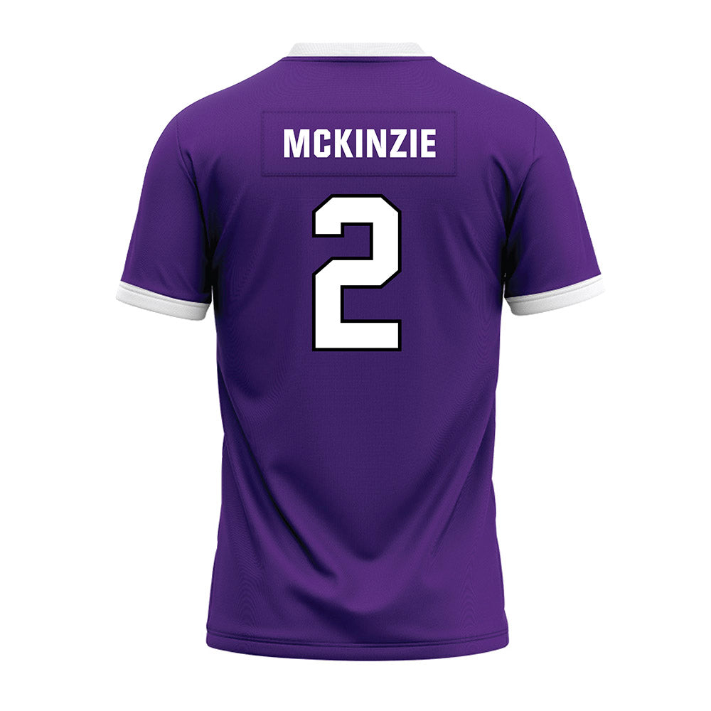 Northwestern - NCAA Football : Kobie McKinzie - Purple Premium Football Jersey-1