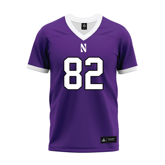 Northwestern - NCAA Football : Braden Blueitt - Purple Premium Football Jersey-0