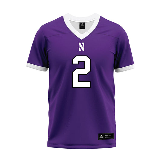 Northwestern - NCAA Football : Ryan Boe - Purple Premium Football Jersey