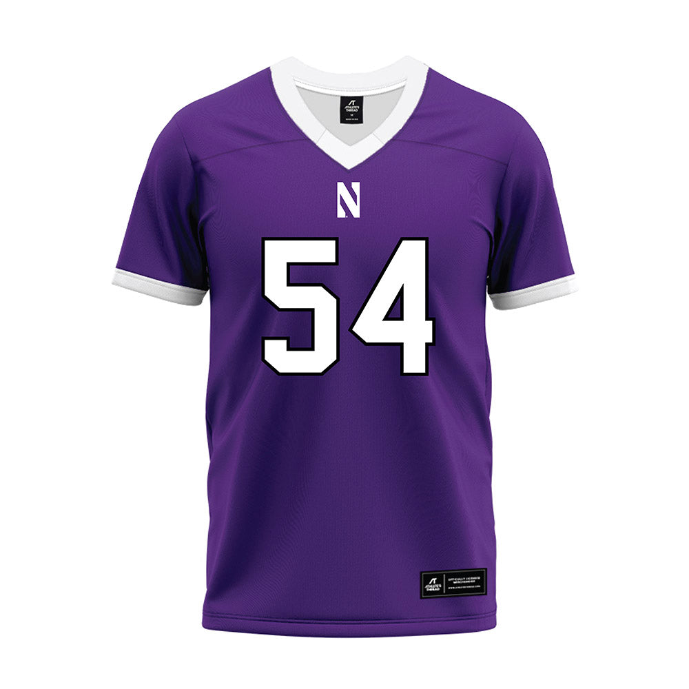 Northwestern - NCAA Football : Tyler Gant - Purple Premium Football Jersey