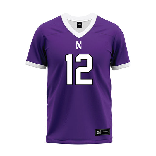 Northwestern - NCAA Football : Gabriel Davis-Ray - Purple Premium Football Jersey-0