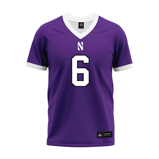 Northwestern - NCAA Football : Joseph Himon II - Purple Premium Football Jersey-0