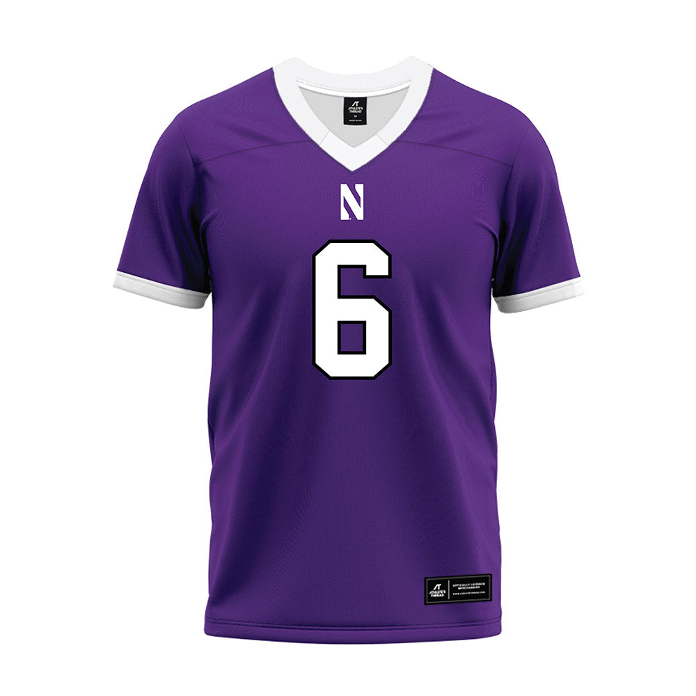 Northwestern - NCAA Football : Robert Fitzgerald - Purple Premium Football Jersey