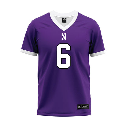 Northwestern - NCAA Football : Robert Fitzgerald - Purple Premium Football Jersey