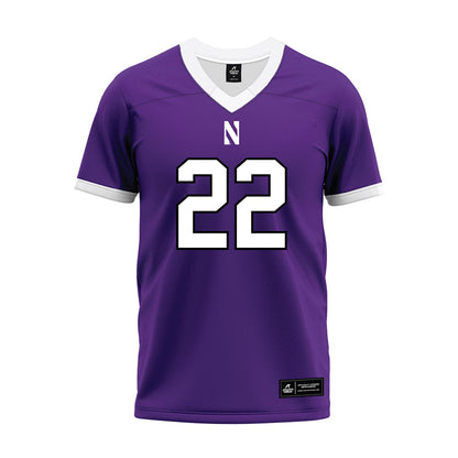 Northwestern - NCAA Football : Terrion Curry-Hicks - Purple Premium Football Jersey