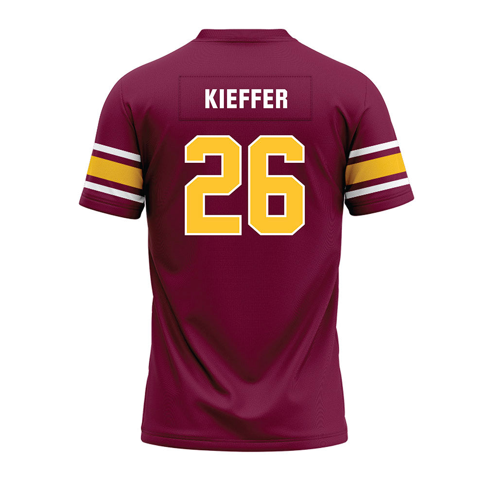 Arizona State - NCAA Football : Carston Kieffer - Maroon Premium Football Jersey-1
