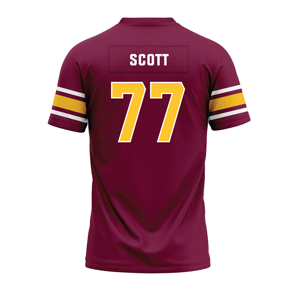 Arizona State - NCAA Football : Kyle Scott - Maroon Premium Football Jersey-1