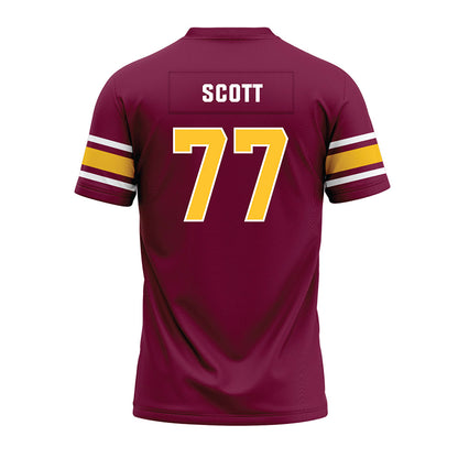 Arizona State - NCAA Football : Kyle Scott - Maroon Premium Football Jersey-1