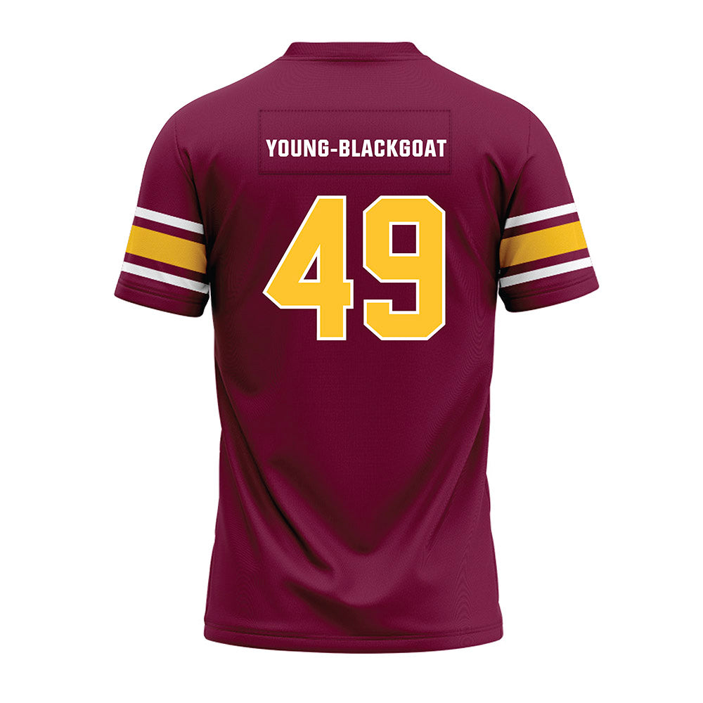 Arizona State - NCAA Football : Prayer Young-Blackgoat - Maroon Premium Football Jersey