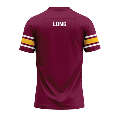 Arizona State - NCAA Football : Owen Long - Maroon Premium Football Jersey-1