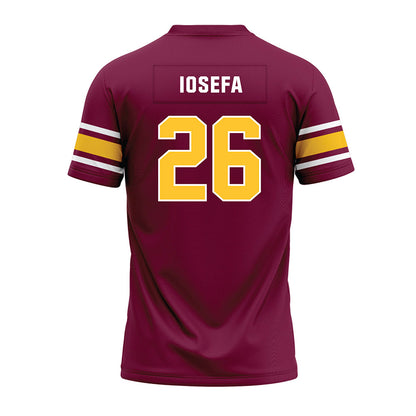 Arizona State - NCAA Football : Isaiah Iosefa - Maroon Premium Football Jersey-1