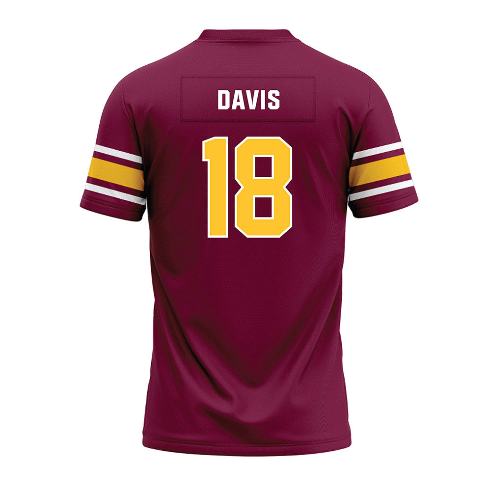 Arizona State - NCAA Football : Ramere Davis - Maroon Premium Football Jersey-1