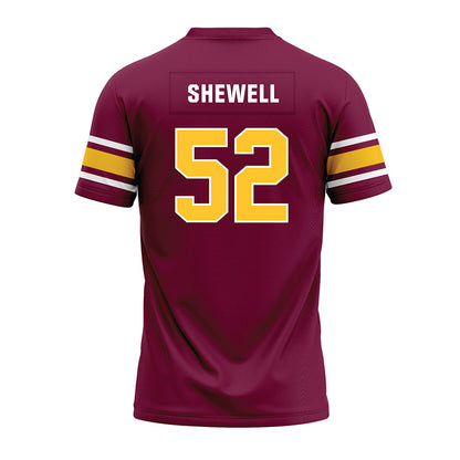 Arizona State - NCAA Football : Ian Shewell - Maroon Premium Football Jersey-1