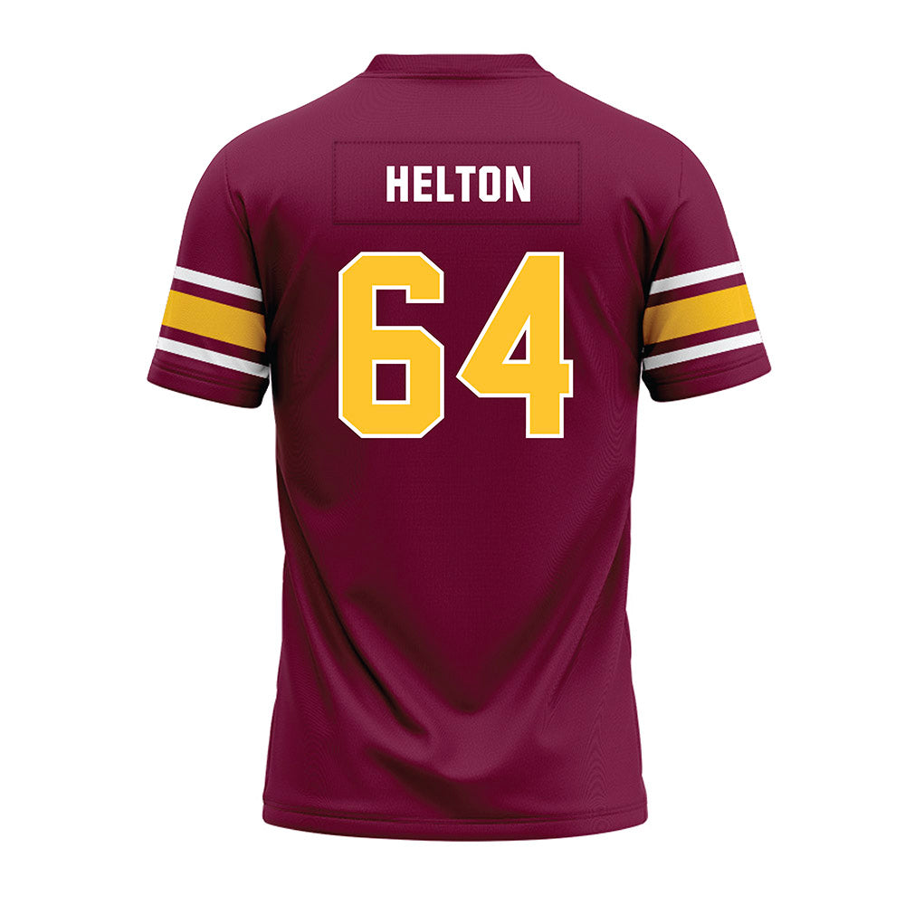 Arizona State - NCAA Football : Wade Helton - Maroon Premium Football Jersey-1