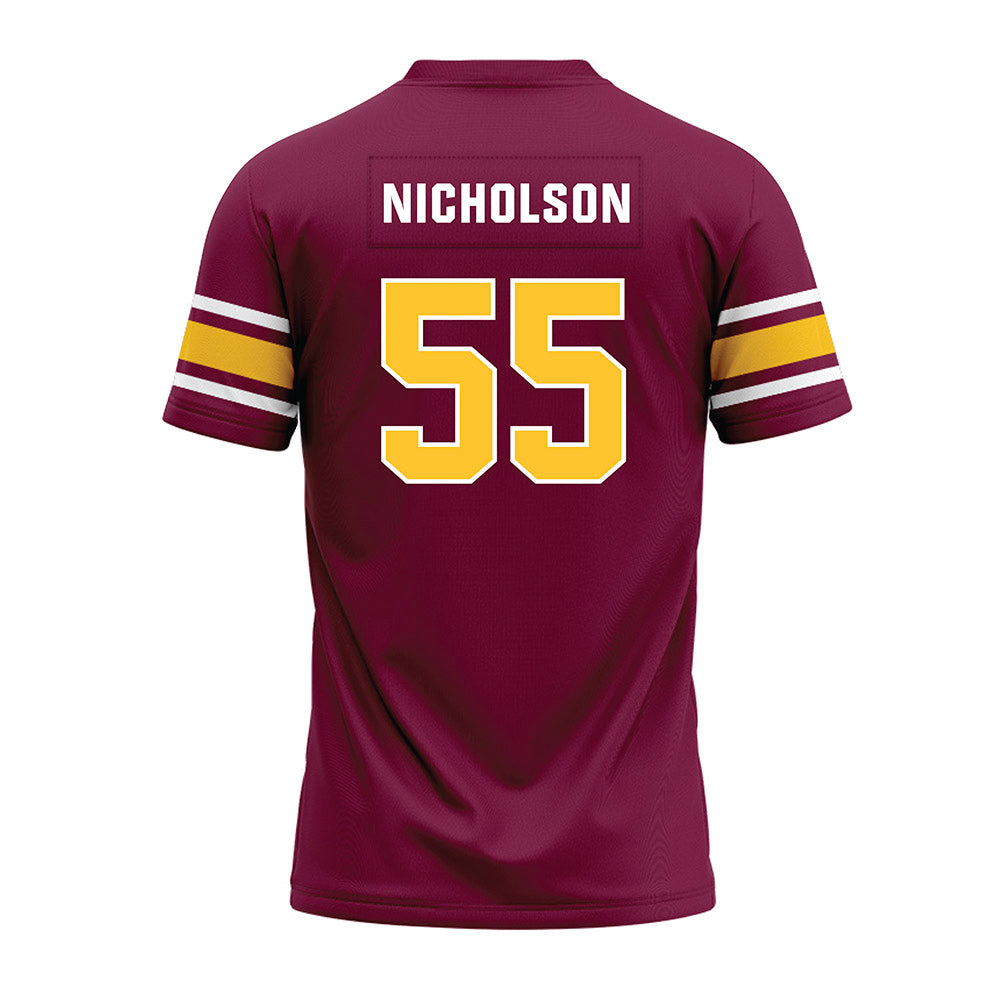 Arizona State - NCAA Football : Niniva Nicholson - Maroon Premium Football Jersey-1