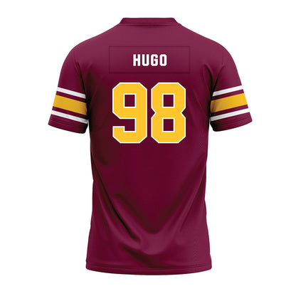 Arizona State - NCAA Football : Julian Hugo - Maroon Premium Football Jersey-1