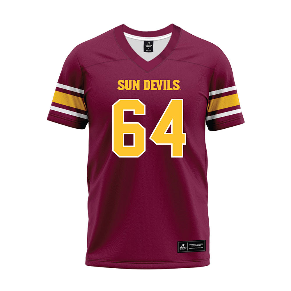 Arizona State - NCAA Football : Wade Helton - Maroon Premium Football Jersey-0