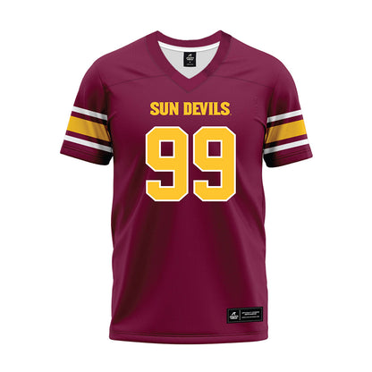 Arizona State - NCAA Football : CJ Fite - Maroon Premium Football Jersey