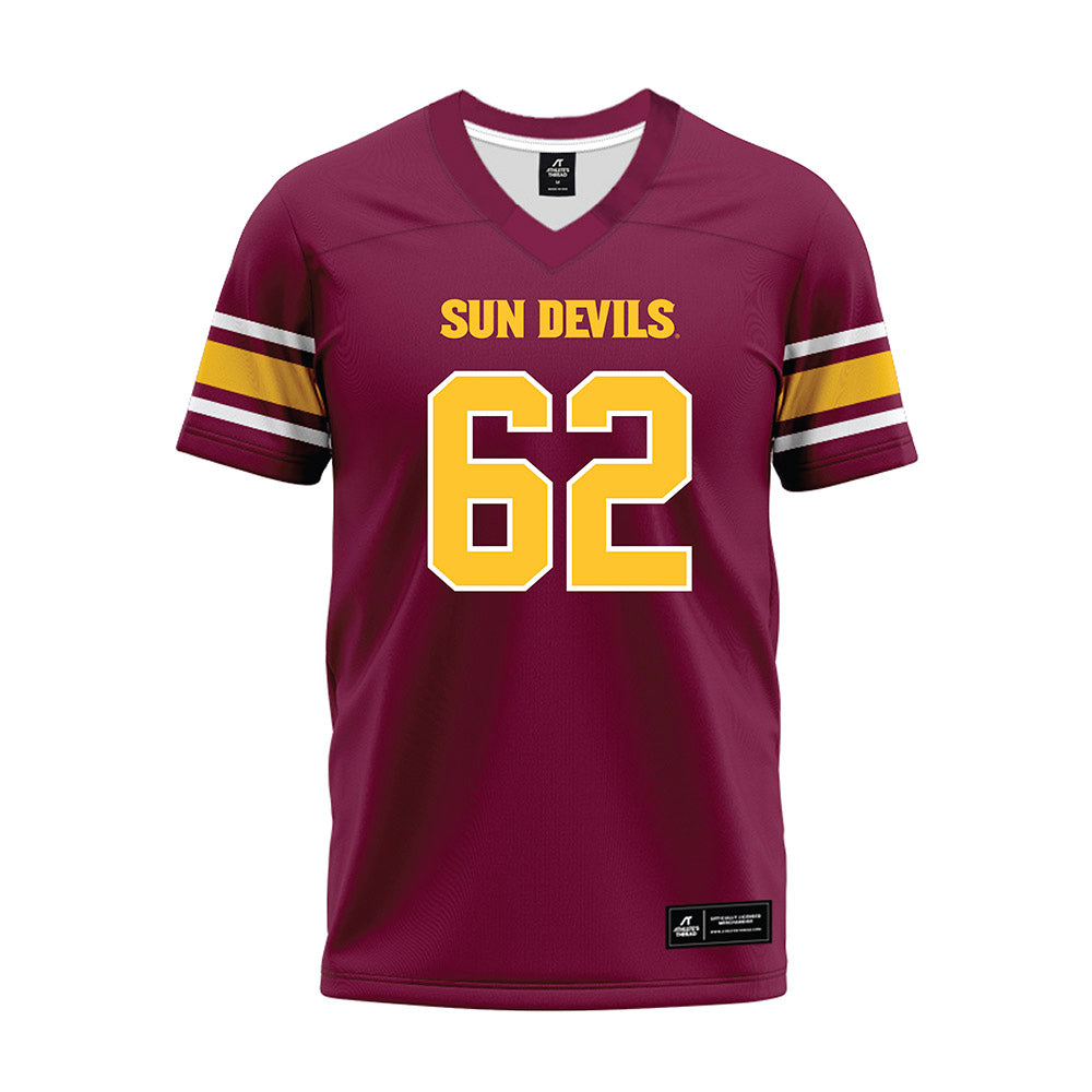 Arizona State - NCAA Football : Ben Coleman - Maroon Premium Football Jersey