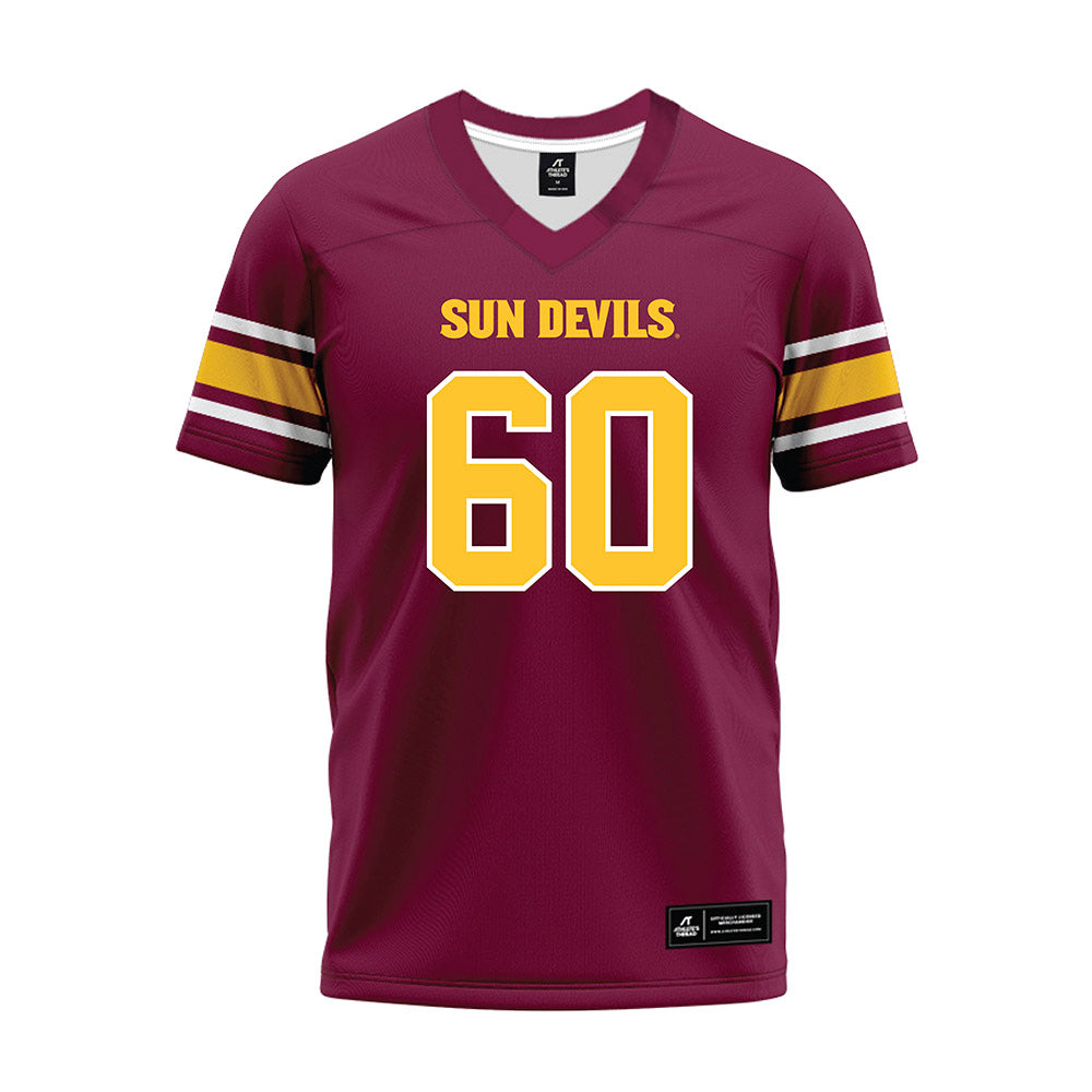 Arizona State - NCAA Football : Xander Ruggeroli - Maroon Premium Football Jersey-0