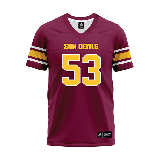Arizona State - NCAA Football : Albert Smith III - Maroon Premium Football Jersey