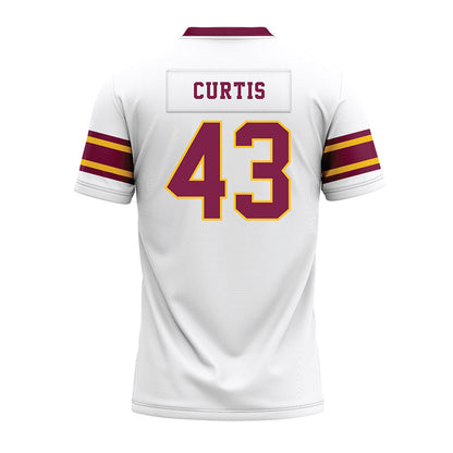 Arizona State - NCAA Football : Grayson Curtis - White Premium Football Jersey-1