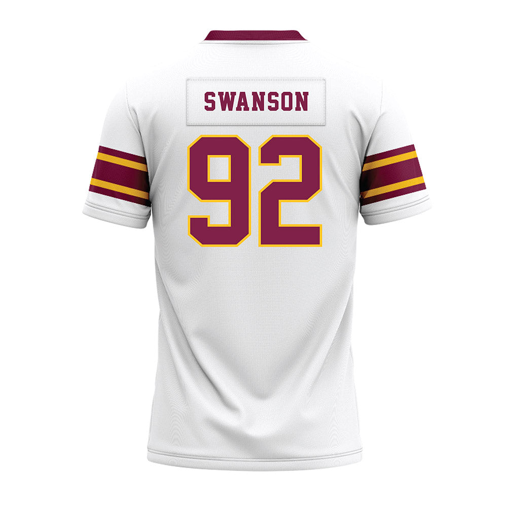Arizona State - NCAA Football : Zac Swanson - White Premium Football Jersey-1