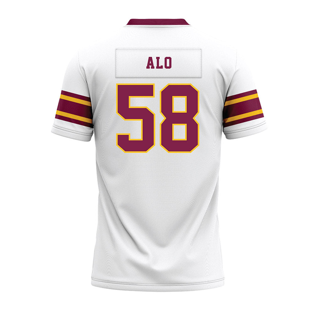 Arizona State - NCAA Football : Santana Alo - White Premium Football Jersey-1