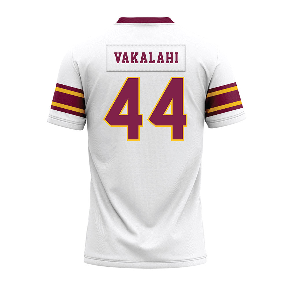 Arizona State - NCAA Football : Kirtland Vakalahi - White Premium Football Jersey-1