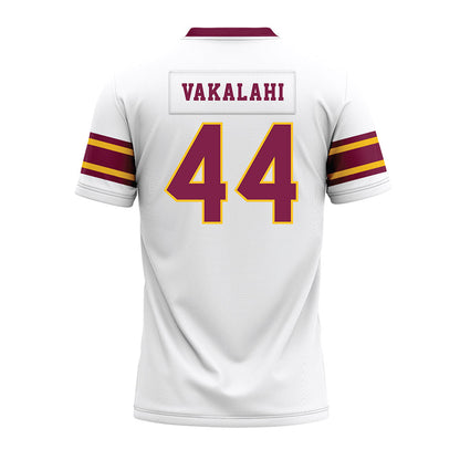 Arizona State - NCAA Football : Kirtland Vakalahi - White Premium Football Jersey-1