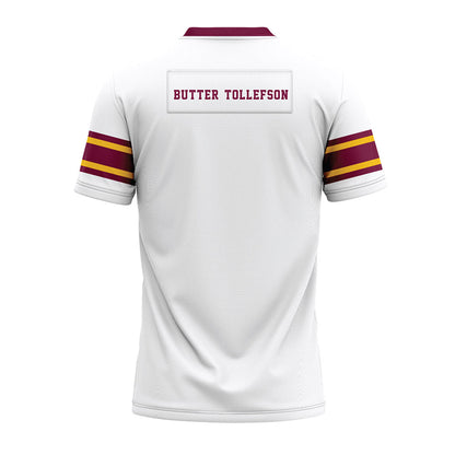 Arizona State - NCAA Football : Michael "Butter" Tollefson - White Premium Football Jersey-1