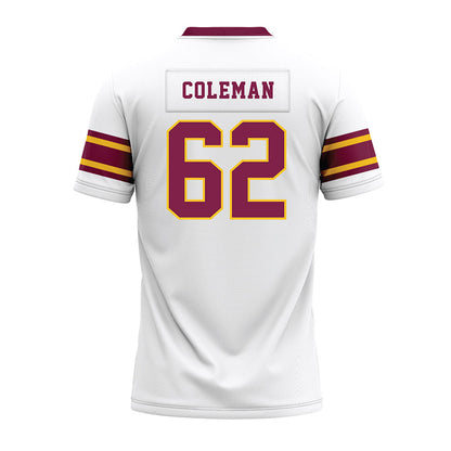 Arizona State - NCAA Football : Ben Coleman - White Premium Football Jersey