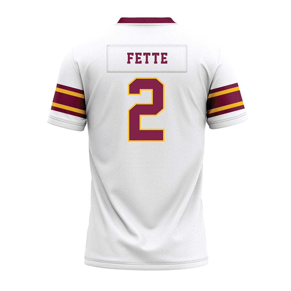 Arizona State - NCAA Football : Jake Fette - White Premium Football Jersey-1
