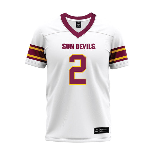 Arizona State - NCAA Football : Jake Fette - White Premium Football Jersey-0