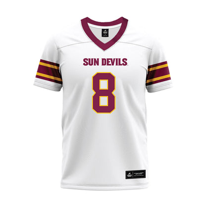 Arizona State - NCAA Football : Cutter Boley - White Premium Football Jersey-0
