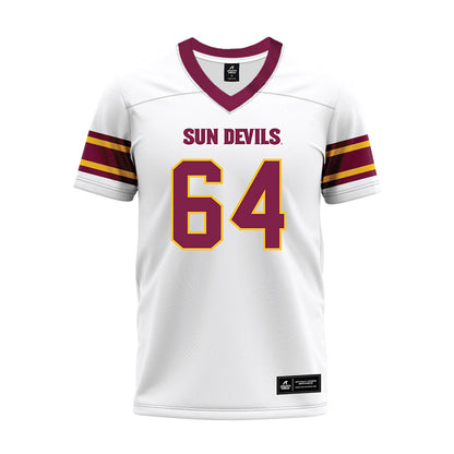Arizona State - NCAA Football : Wade Helton - White Premium Football Jersey-0