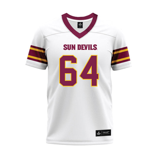 Arizona State - NCAA Football : Wade Helton - White Premium Football Jersey-0